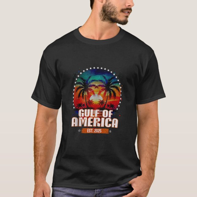 Camiseta El divertido Golfo de Estados Unidos América Golfo (Anverso)
