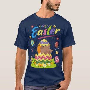 Camiseta El divertido huevo de Pascua Lover American Robin