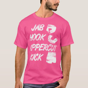 Camiseta El divertido Kickboxing dice que el entusiasta del