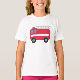 Camiseta El divertido motor Dino Fire vuelve a la escuela