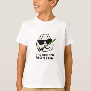 Camiseta El divertido paquete de comida de Wonton elegido