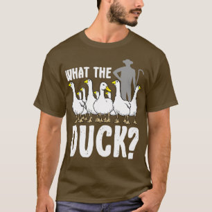 Camiseta El divertido pato pastor Pun What Duck