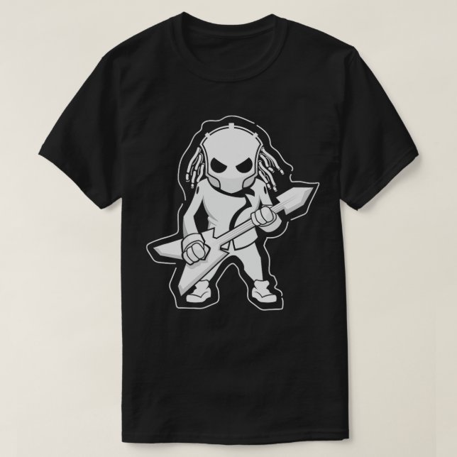 Camiseta El divertido regalo de guitarra del guitarrista (Diseño del anverso)