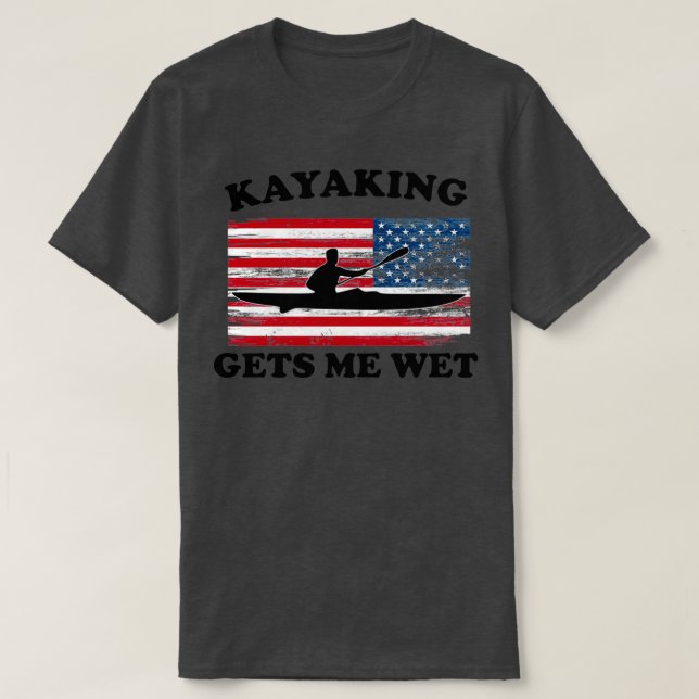 Camiseta El divertido regalo de Kayaking Lover Kayaking me  (Diseño del anverso)