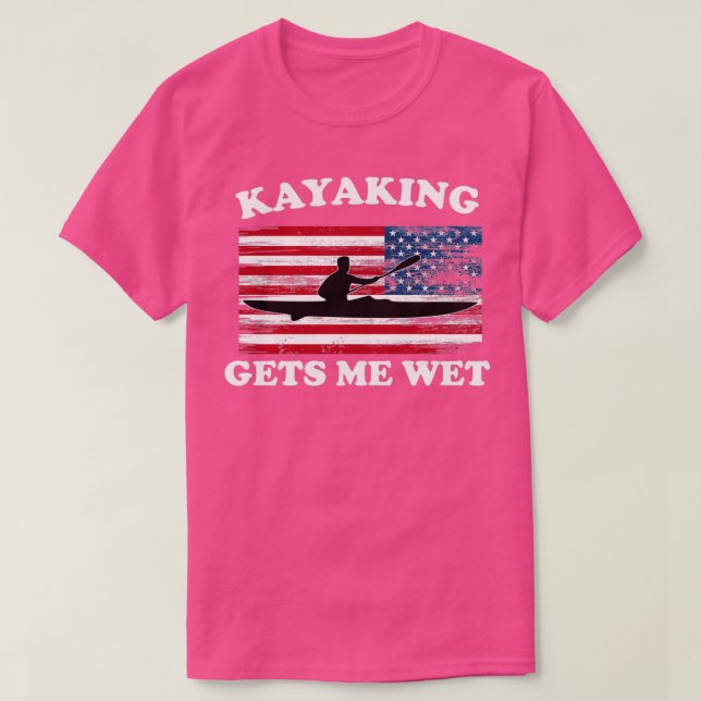 Camiseta El divertido regalo de Kayaking Lover Kayaking me  (Diseño del anverso)