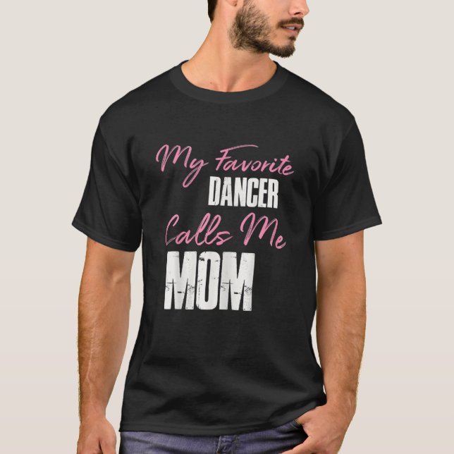 Camiseta El divertido regalo del Día de la Madre a mi baila (Anverso)