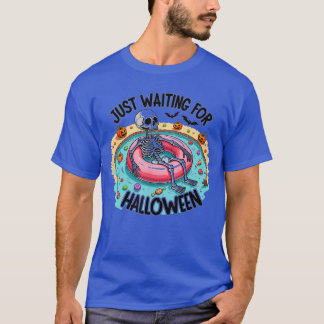 Camiseta El divertido Skeleton del Verano 2025 esperando