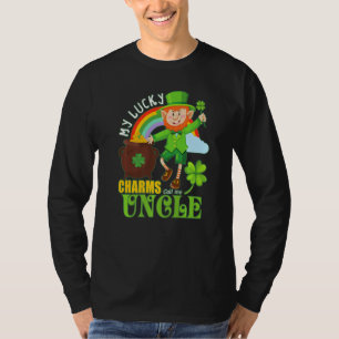 Camiseta El divertido tío Paddy Day St Patricks Lucky Charm