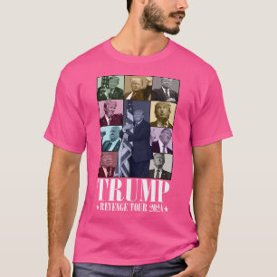 Camiseta El divertido Trump de Trump en la gira por la veng