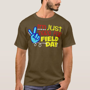 Camiseta El divertido último día de clases justo aquí para 
