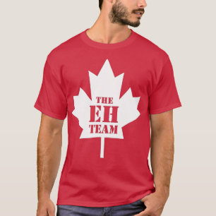 Camiseta El divertido y sarcástico Canadá del equipo Eh