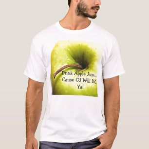 Camiseta ¡El DO de la causa del zumo de manzana de la