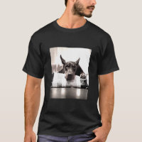 El Doberman Resto En Blanco Y Negro