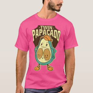 Camiseta El doble Papacado aguacate papá papá padre día y p