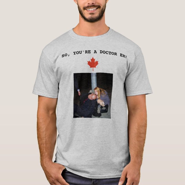 Camiseta El doctor Carl (Anverso)