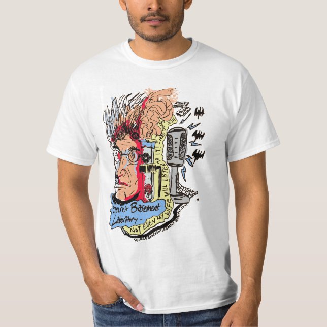 Camiseta El doctor enojado Josh T (Anverso)