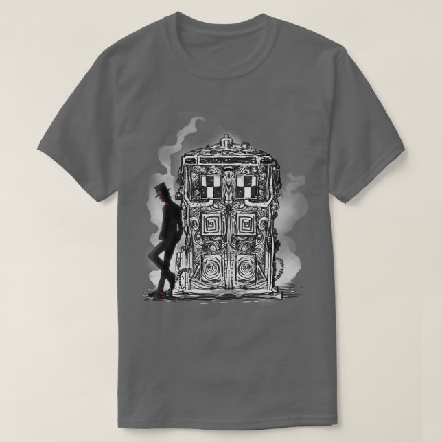 Camiseta el doktor de vapor (Diseño del anverso)