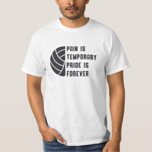 Camiseta El Dolor De Voleibol Es Un Regalo Temporal Del Jug