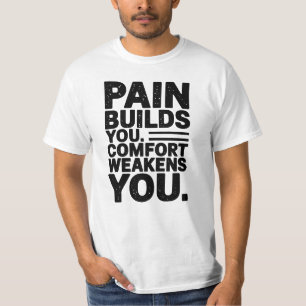 Camiseta El Dolor Te Genera Un Discurso Motivador