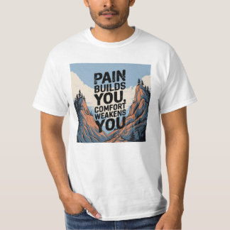 Camiseta El Dolor Te Genera Un Discurso Motivador
