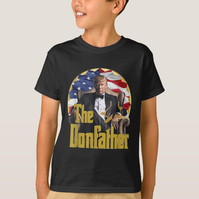 Camiseta El Donfather, Funny Trump 2024, El Regreso (Anverso)