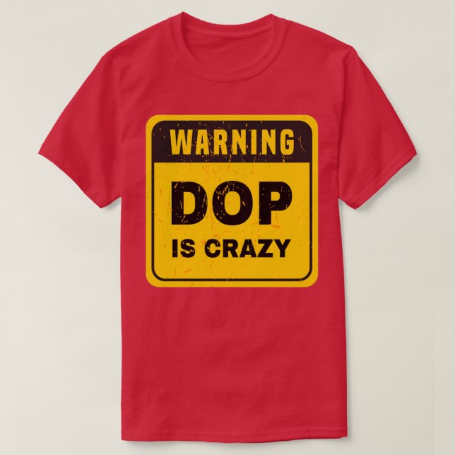 Camiseta El DOP está loco (Diseño del anverso)