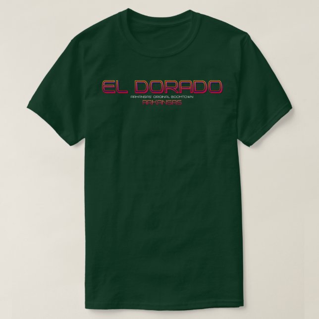 Camiseta El Dorado TShirt 1 (Diseño del anverso)