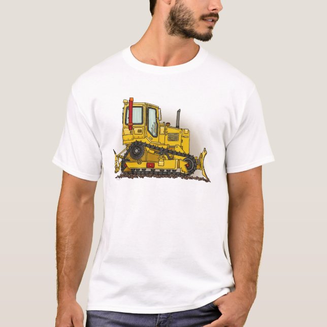 Camiseta El dormilón grande de la niveladora sirve la (Anverso)