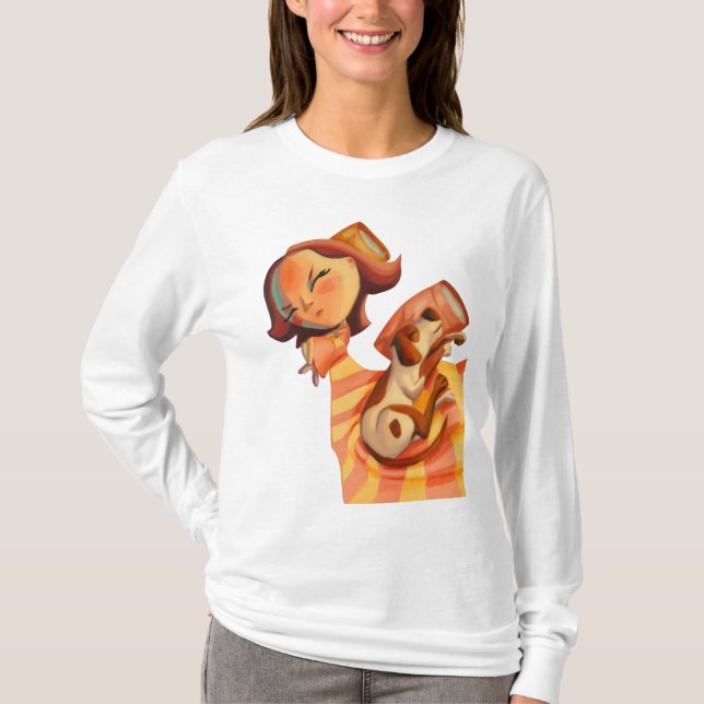 Camiseta el dormir (Anverso)