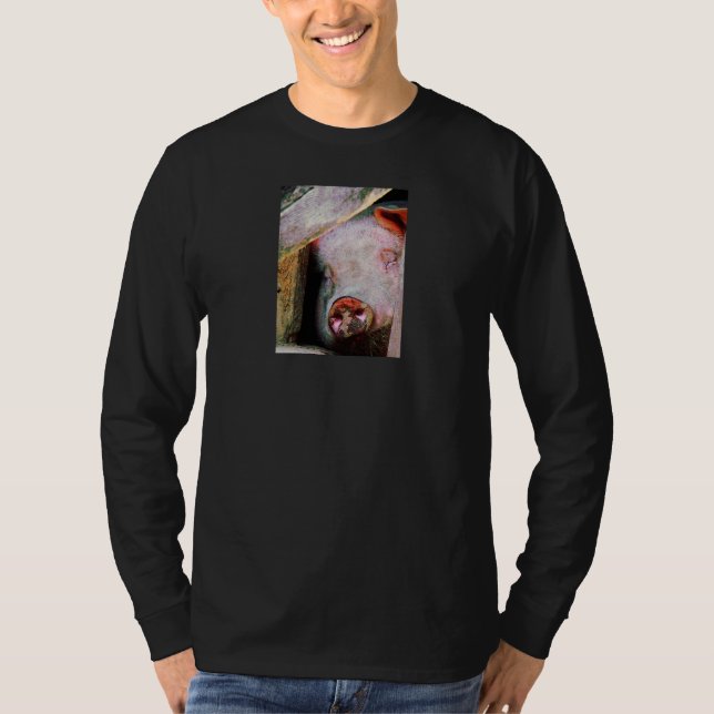 Camiseta El dormir del cerdo (Anverso)
