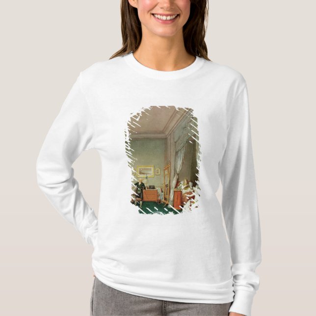 Camiseta El dormitorio de la emperatriz con el Duchesse de (Anverso)