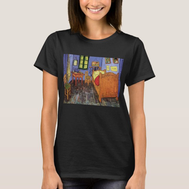 Camiseta El dormitorio de Vincent en Arlés (Anverso)