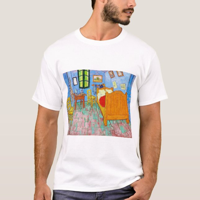 Camiseta El dormitorio, Van Gogh (Anverso)