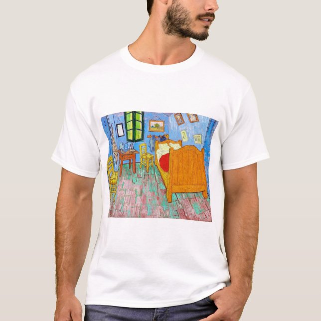 Camiseta El dormitorio, Van Gogh (Anverso)