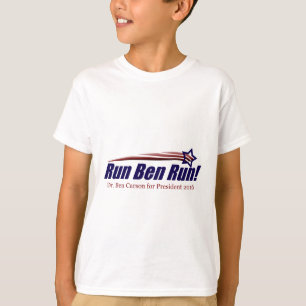 Camiseta El Dr. Ben Carson para el presidente