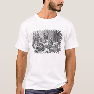 Camiseta El Dr. David Livingstone (1813-73) y Sr. Henry