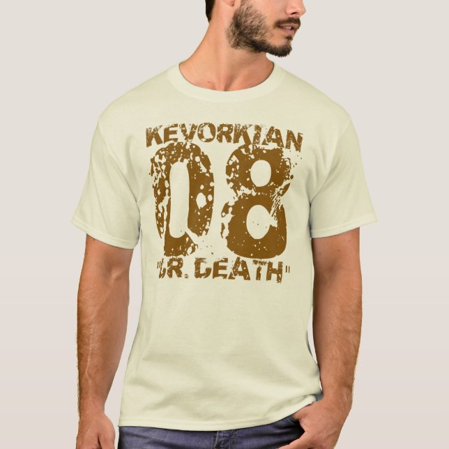 Camiseta El Dr. Death/el Dr. Death 08 Kevorkian de (Anverso)