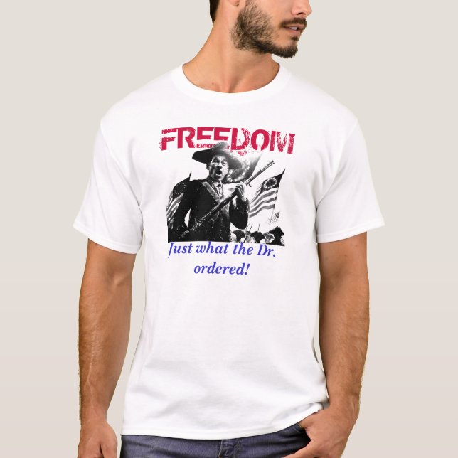 Camiseta El Dr. Freedom (Anverso)