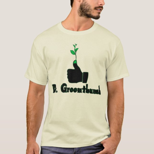 Camiseta El Dr. Greenthumb (Anverso)