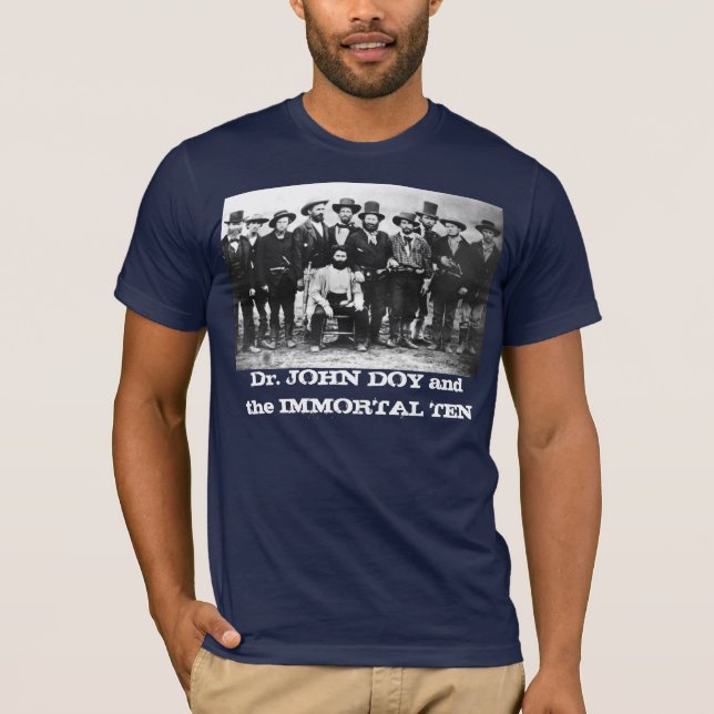Camiseta El Dr. Juan Doy y Immortal diez (Anverso)
