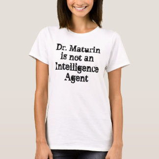 Camiseta El Dr. Maturin no es un agente de inteligencia