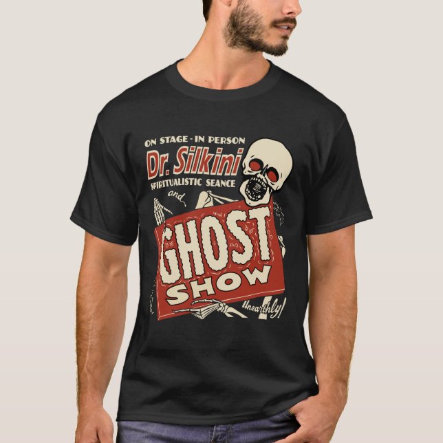 Camiseta El Dr. Silkini Ghost Show T-Shirt (Anverso)