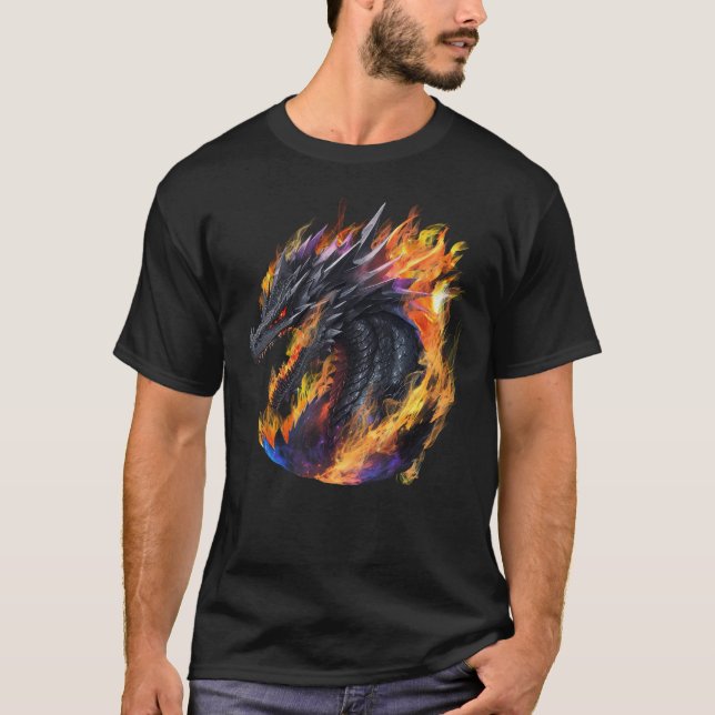 Camiseta El dragón (Anverso)