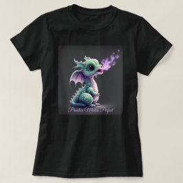 Camiseta El dragón acuático-mer oceánico que sopla humo