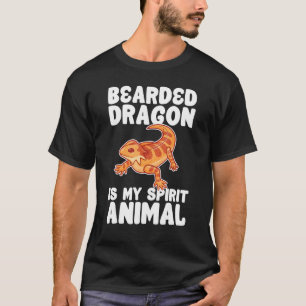 Camiseta El Dragón De Cabeza Es Mi Espíritu Animal Lizard R
