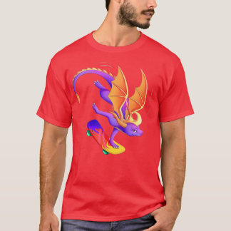 Camiseta El dragón de patinaje