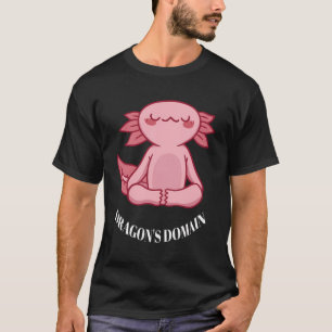 Camiseta El Dragón De Yoga De Dragón, Un Dominio Curioso, D