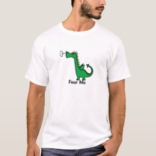 Camiseta El dragón del dibujo animado me teme