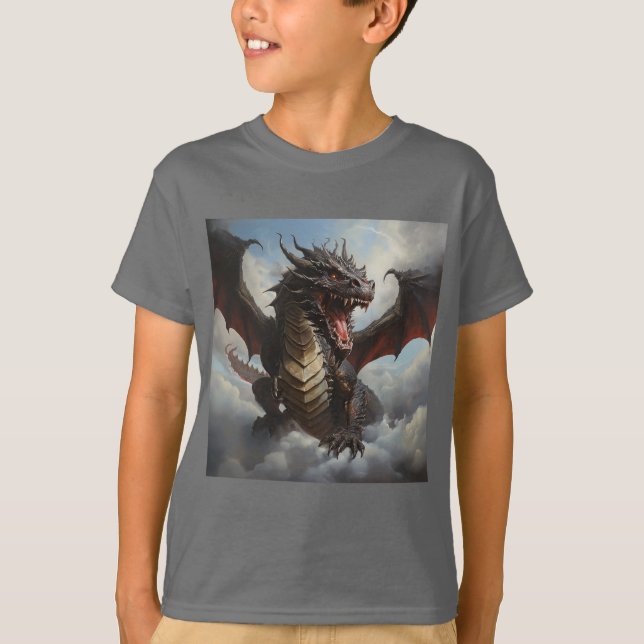 Camiseta el dragón feliz (Anverso)