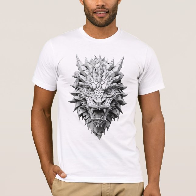 Camiseta El dragón poderoso (Anverso)